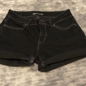 Levi’s black Jean shorts
